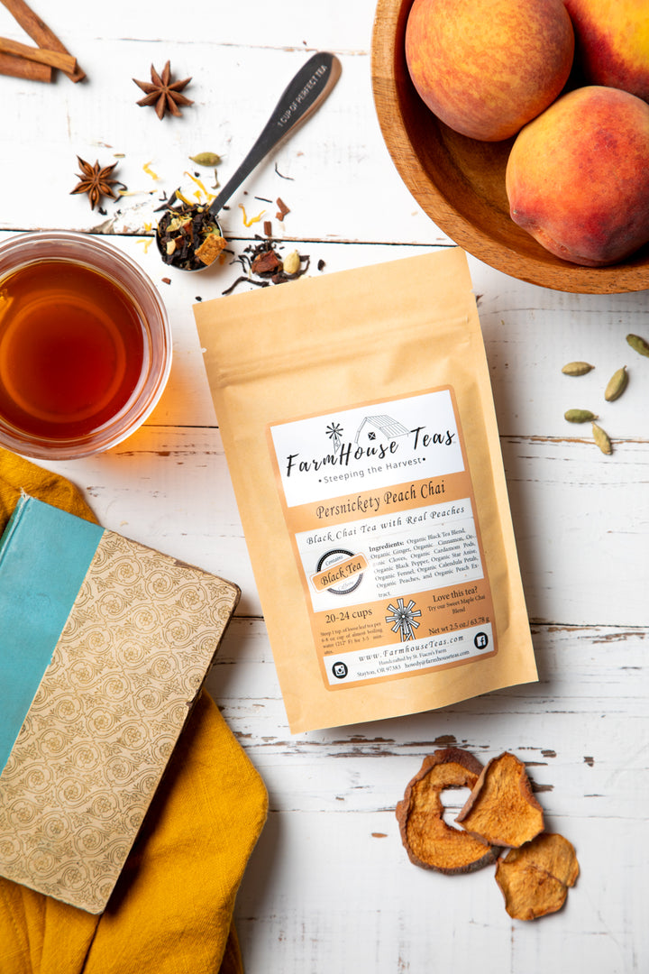 Persnickety Peach Chai  Loose Leaf Tea