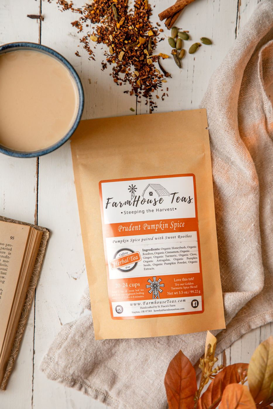 Prudent Pumpkin Spice Loose Leaf Tea