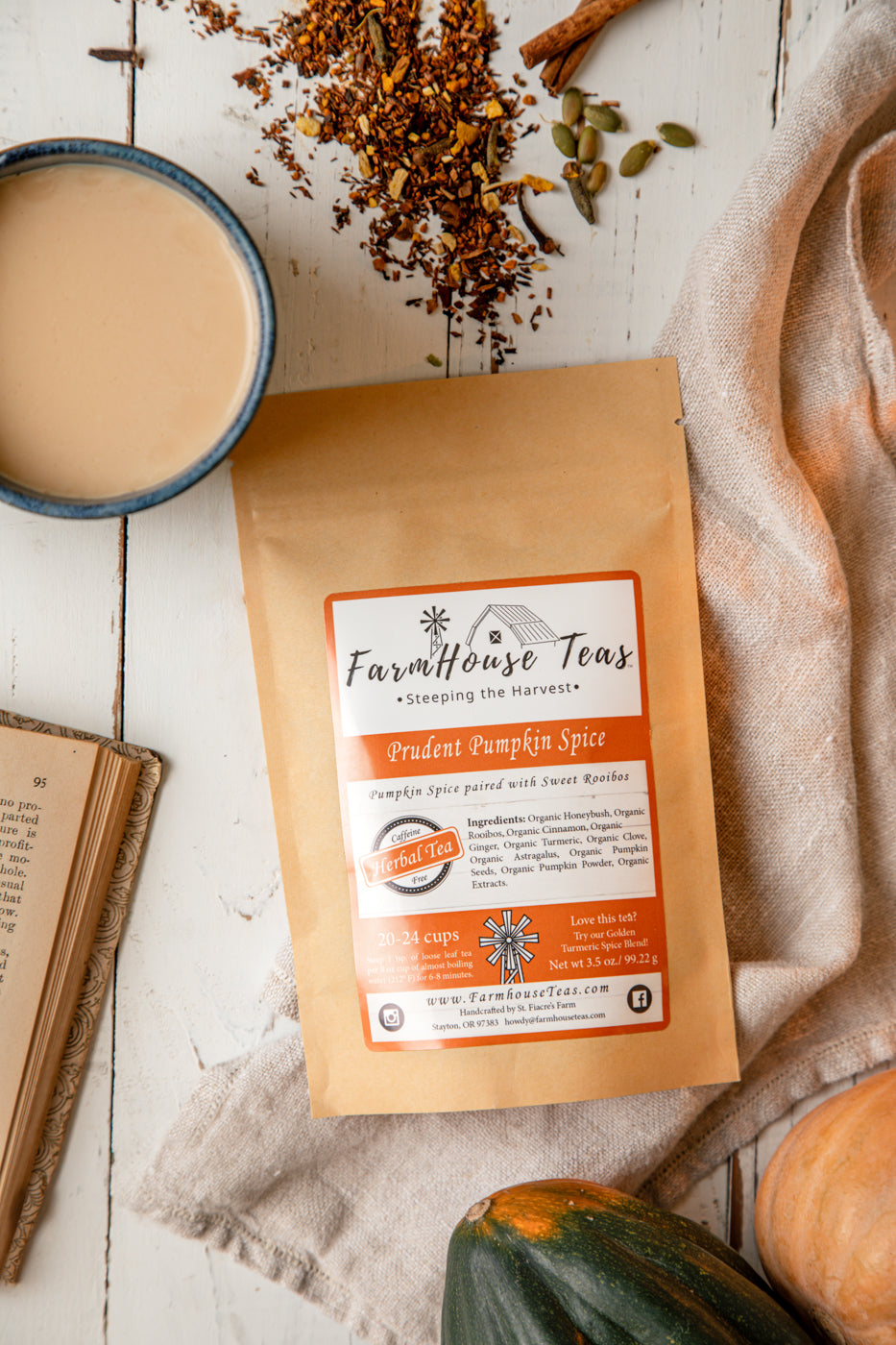 Prudent Pumpkin Spice Loose Leaf Tea