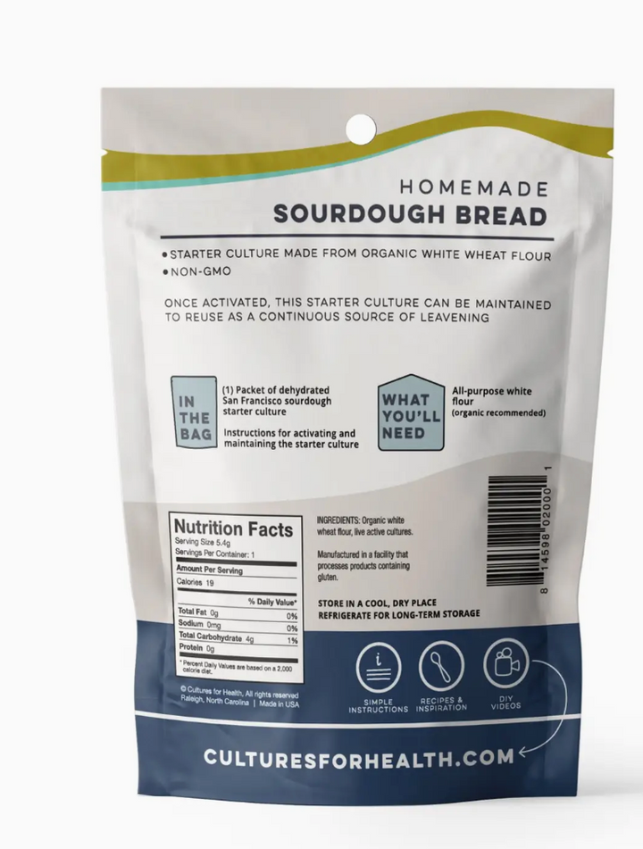 San Francisco Sourdough Starter | Cultures for Health