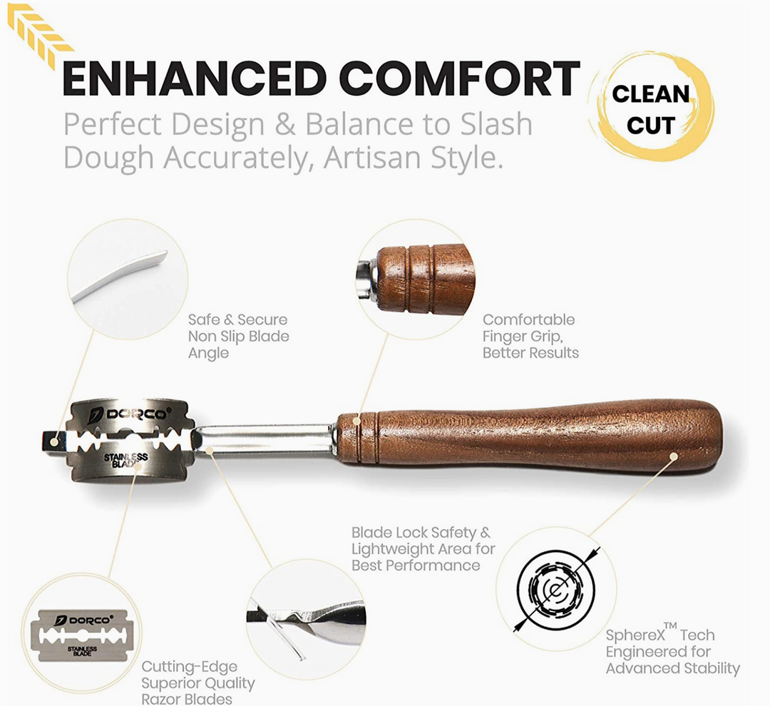 Bread Lame – Walnut Wood Dough Scoring Tool