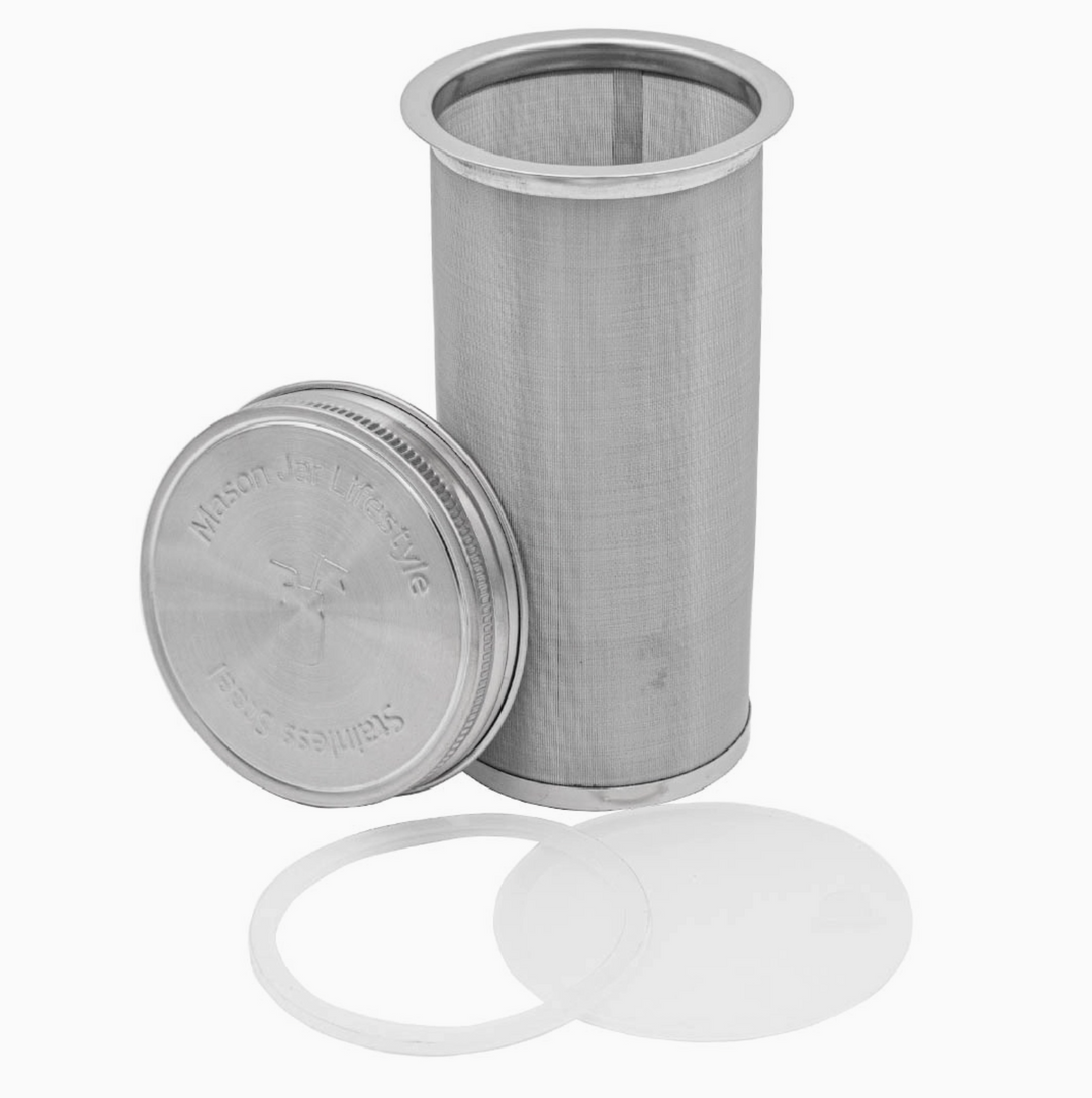 Cold Brew Coffee and Tea Stainless Steel Filter - Coffee and Tea Kit