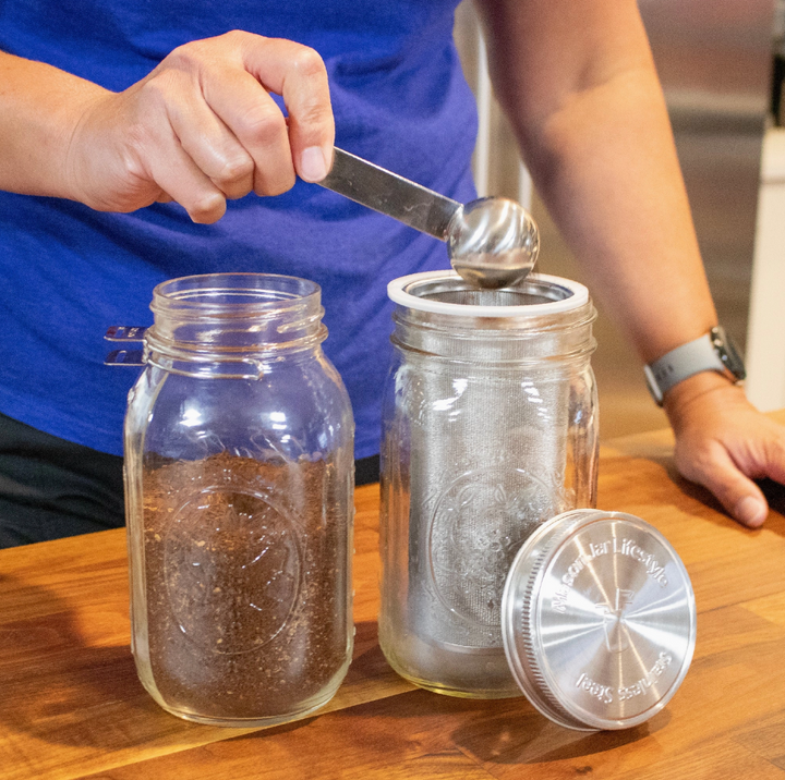 Cold Brew Coffee and Tea Stainless Steel Filter - Coffee and Tea Kit