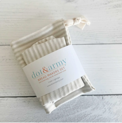 Bread Makers Set – Bread Bag & Bowl Cover