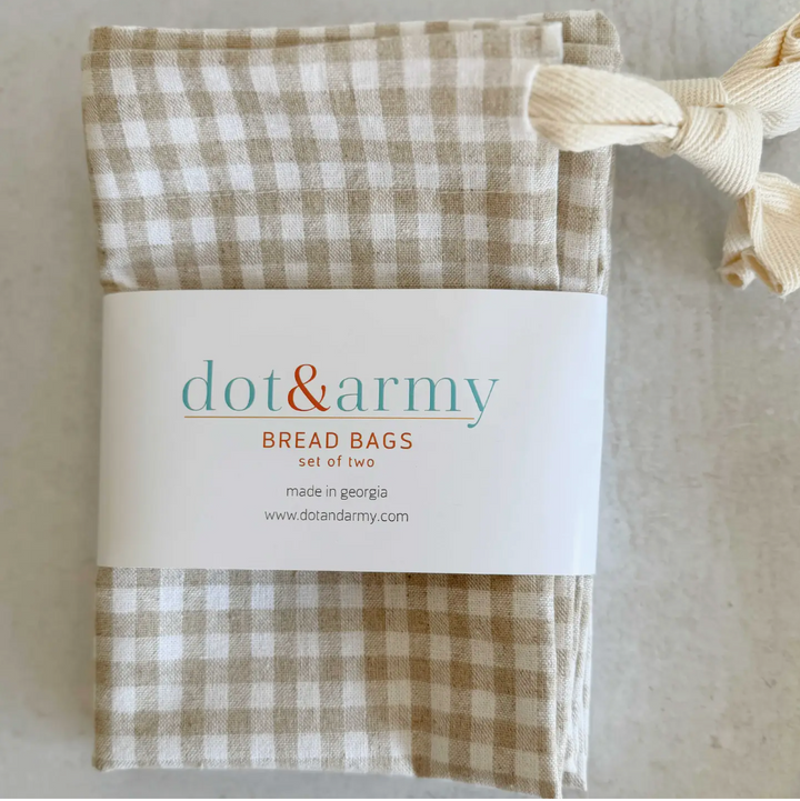 Bread Maker’s Bag Set — Two Reusable Bread Bags