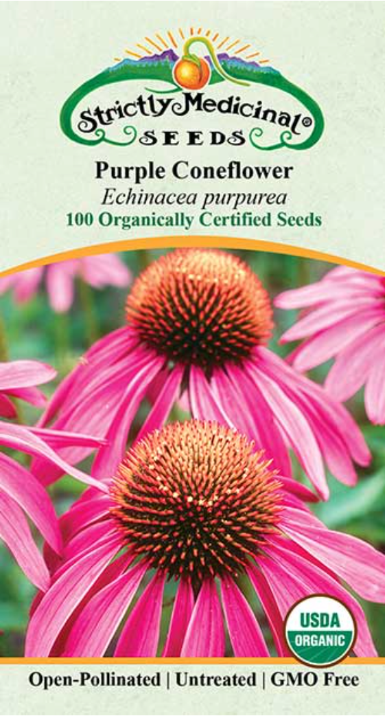 are echinacea seeds medicinal Purple Coneflower