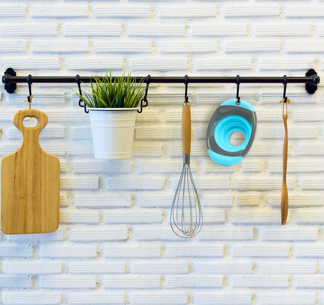 Collapsible Silicone Canning Funnel | Wide Mouth