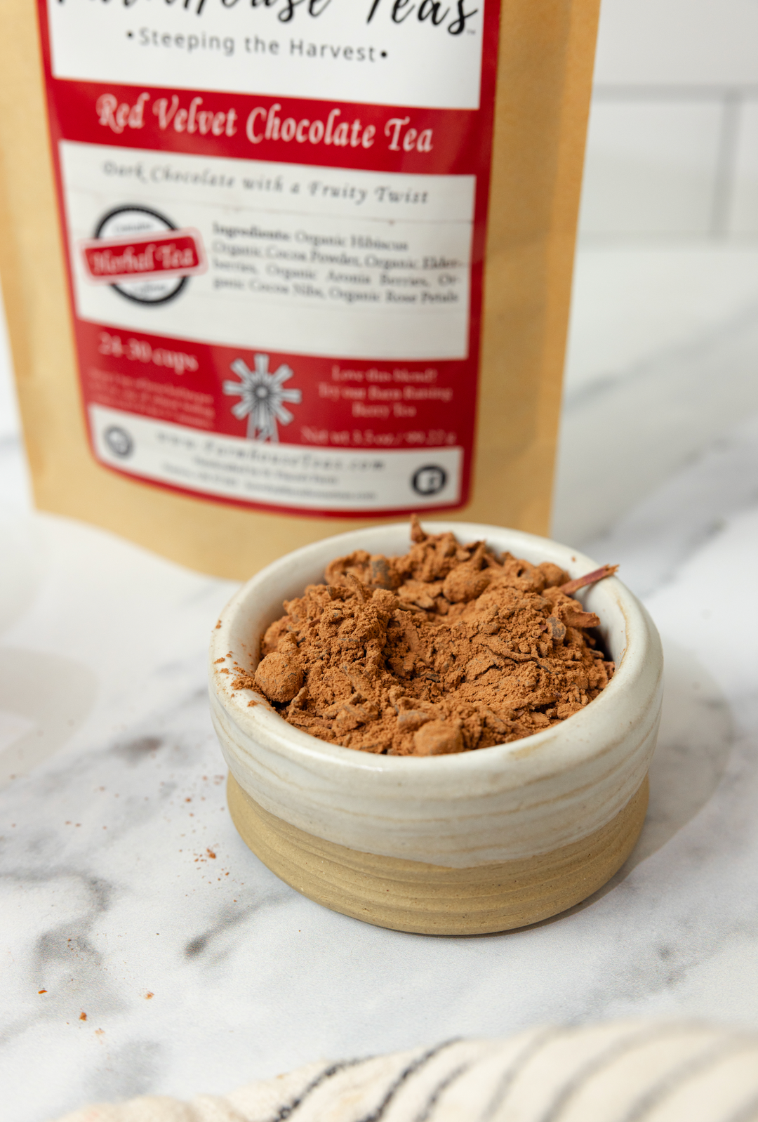 Red Velvet Chocolate Loose Leaf Tea