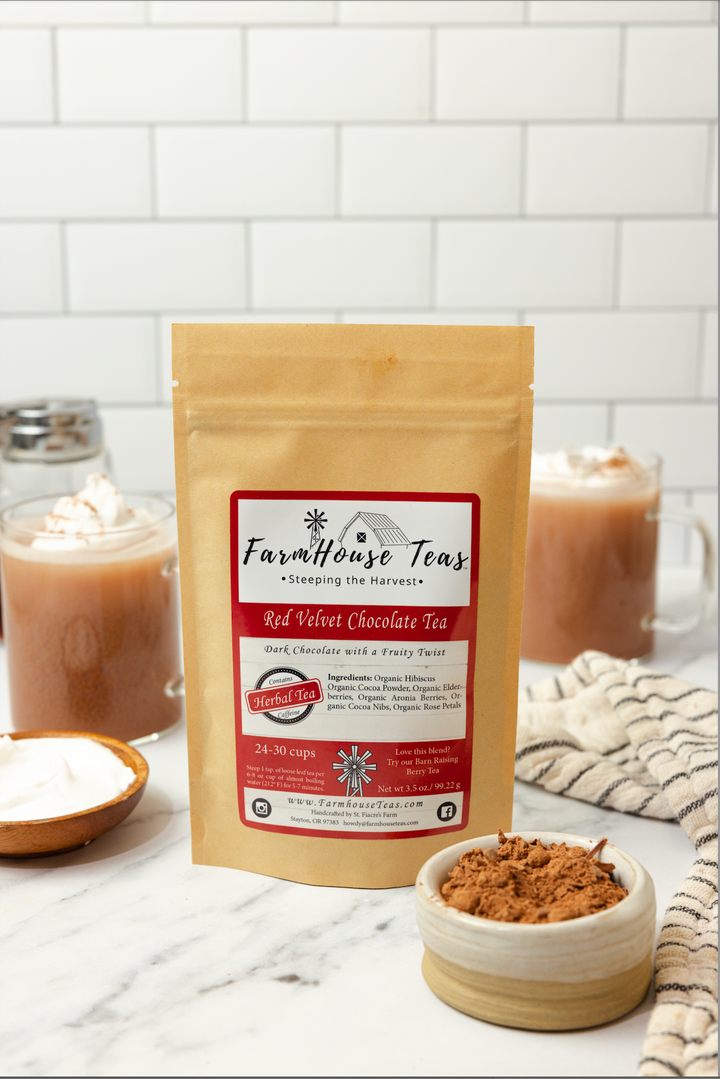 Red Velvet Chocolate Loose Leaf Tea
