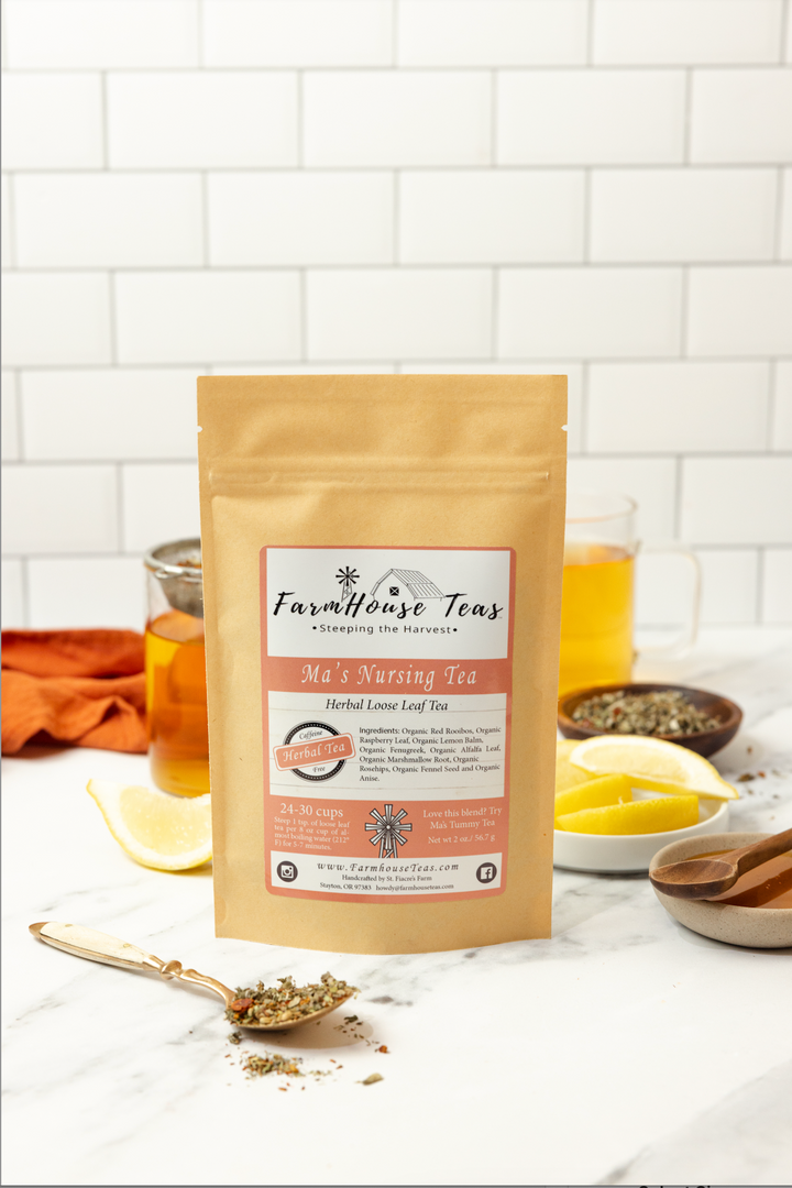 Ma’s Nursing Loose Leaf Tea – Herbal Tea Blend for Breastfeeding Moms