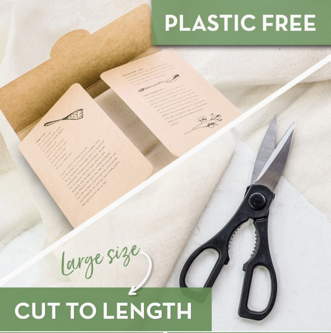 Organic Unbleached Cheesecloth | Reusable Straining Cloth