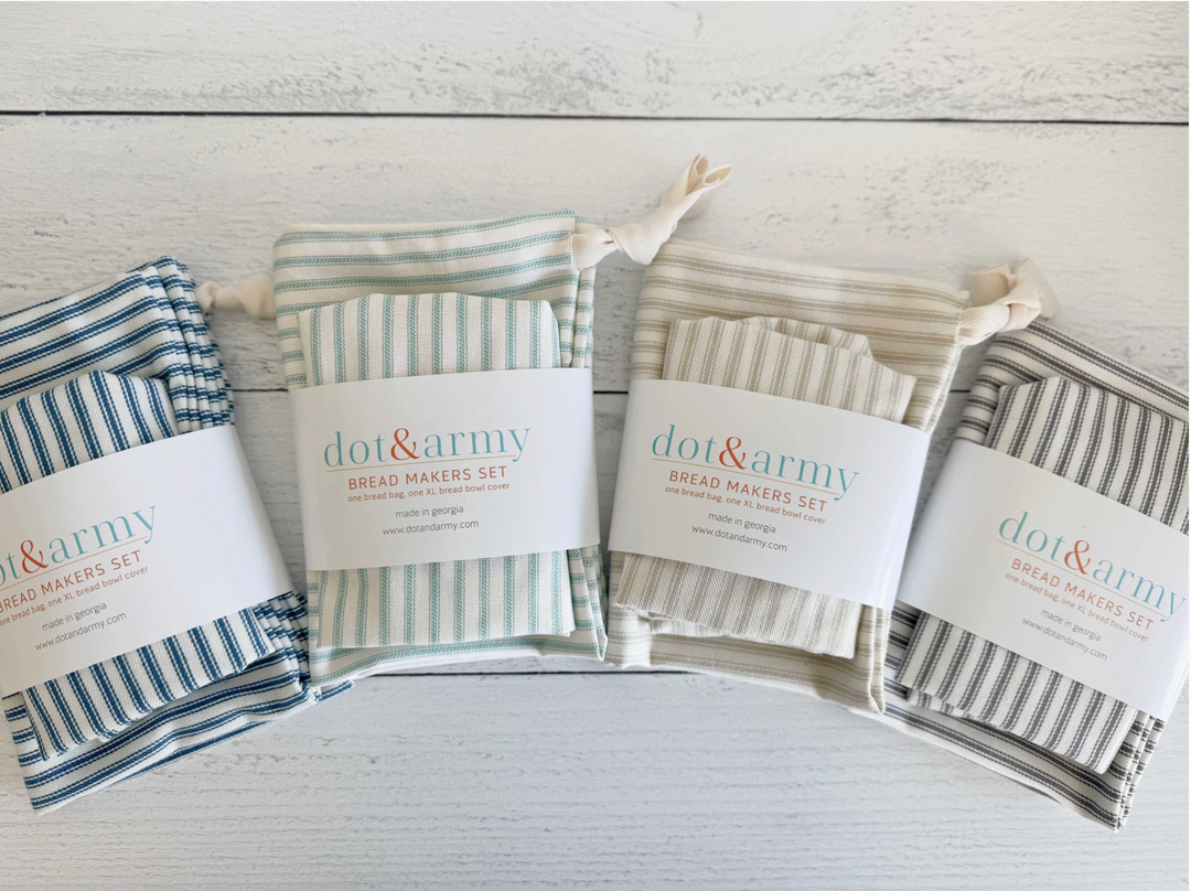 Bread Makers Set – Bread Bag & Bowl Cover