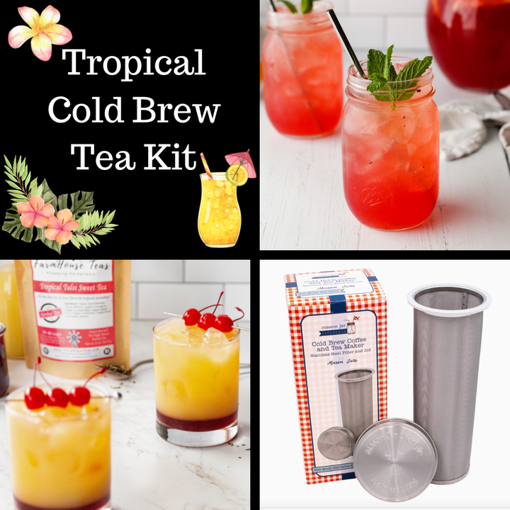 Tropical Cold Brew Tea Starter Kit