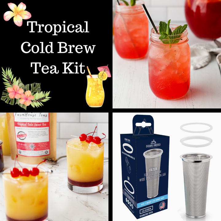 Tropical Cold Brew Tea Starter Kit