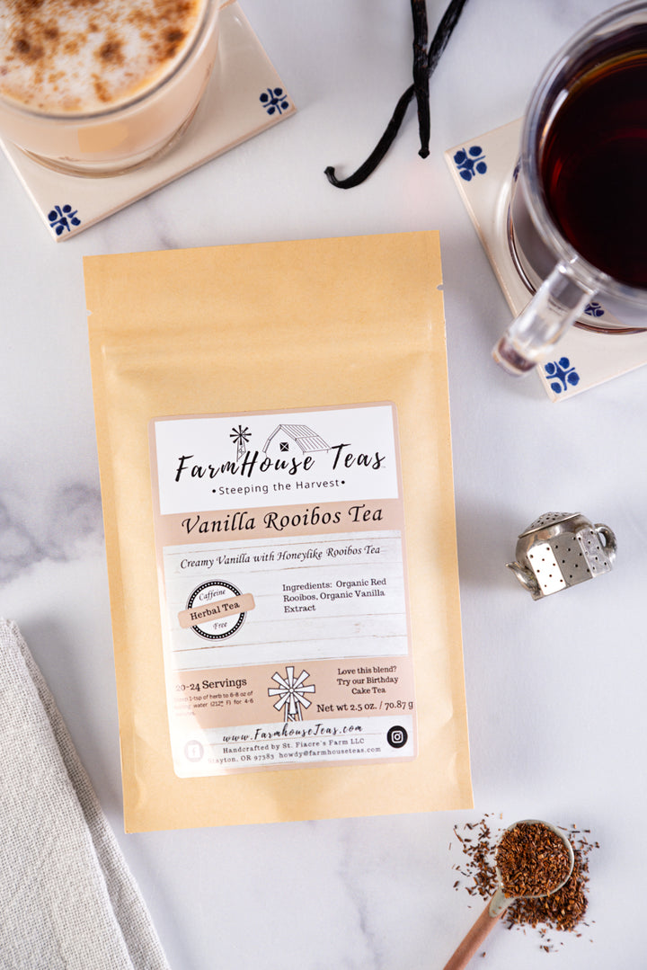 Vanilla Rooibos Tea | Caffeine-Free Herbal Tea
