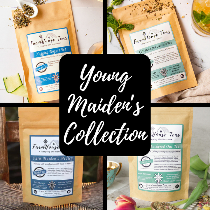 Young Maiden’s Collection - Herbal Tea Bundle for Teen Girls