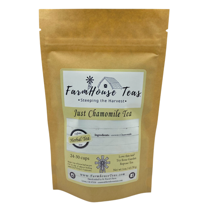Chamomile Flowers (Matricaria chamomilla) – Loose Leaf Herbal Tea & Bulk Herb