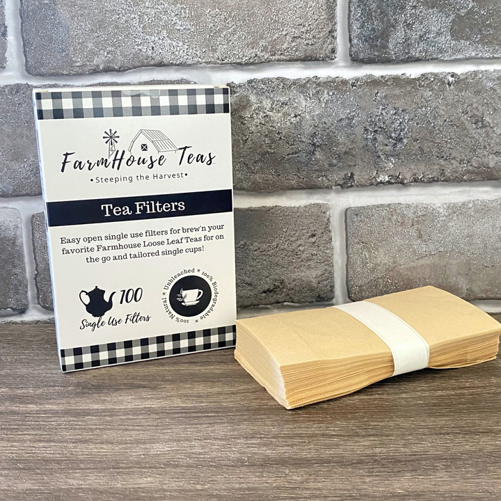 Tea Bags / Paper Filters - 100 PK