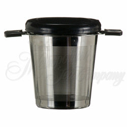 Premium Stainless Steel Tea Strainer w/ lid - Farmhouse Teas