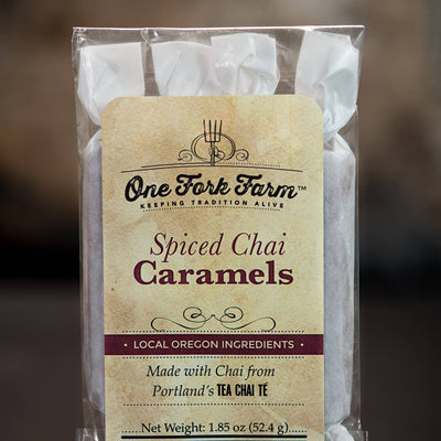 Spiced Chai Caramels (One Fork Farm) - Farmhouse Teas