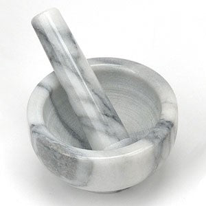 Marble Mortar and Pestle - Farmhouse Teas