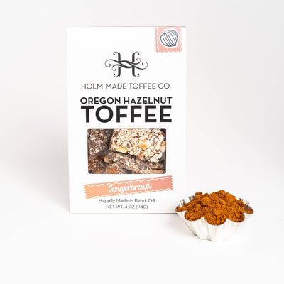 Gingerbread Hazelnut Toffee | Holm Made Toffee - Farmhouse Teas
