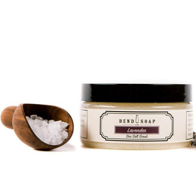 Lavender Sea Salt Scrub | Bend Soap - Farmhouse Teas