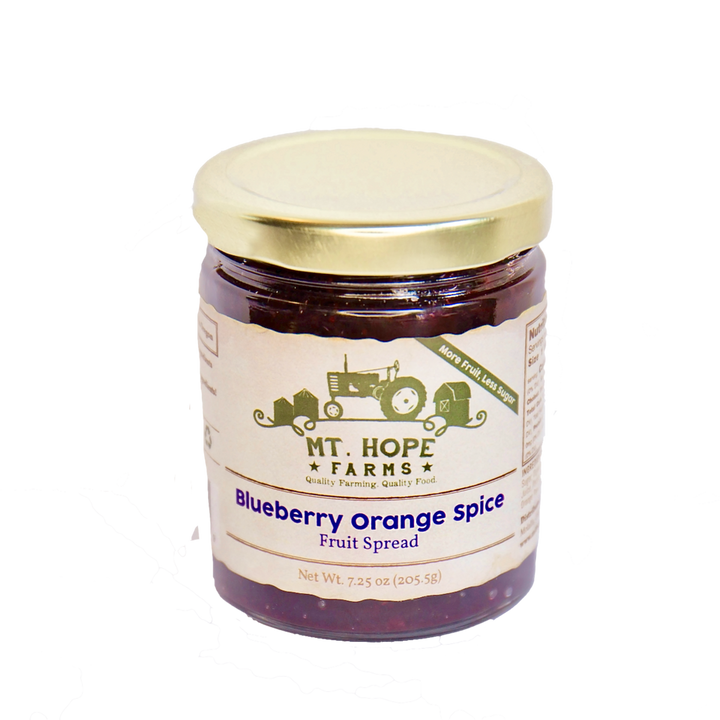 Orange Blueberry Spice Fruit Spread | Good Food Award Winner | Mt. Hope Farms - Farmhouse Teas