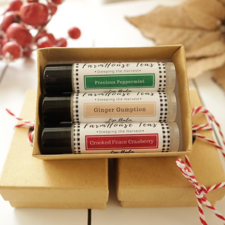 Winter Lip Balm Set - Farmhouse Teas