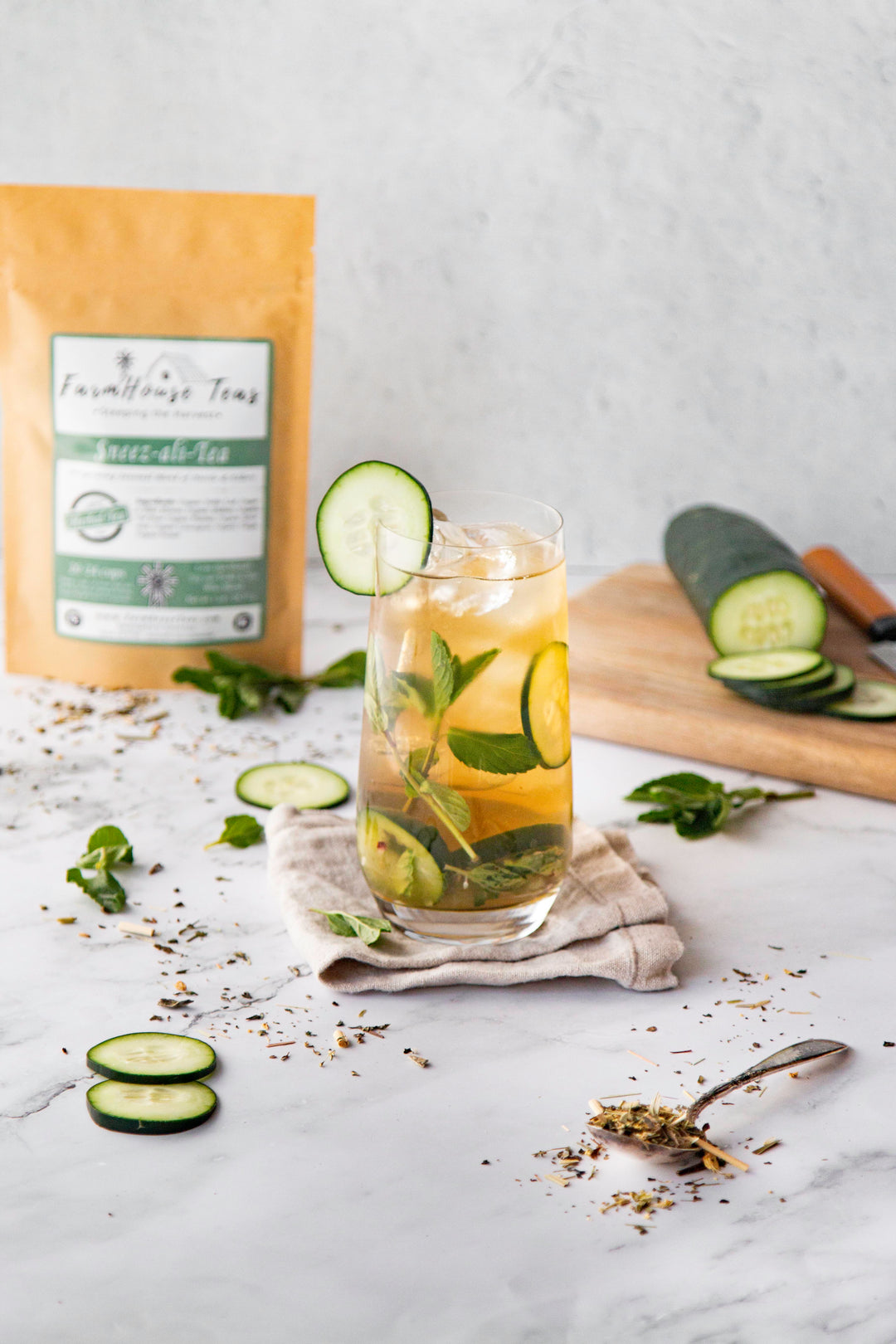 Sneez-ali-tea Organic Loose Leaf Tea Blend - Farmhouse Teas