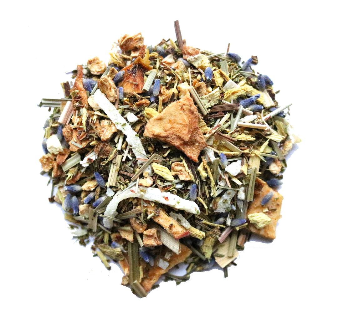 Lavender Lemon Chiffon Organic Loose Leaf Tea - Farmhouse Teas