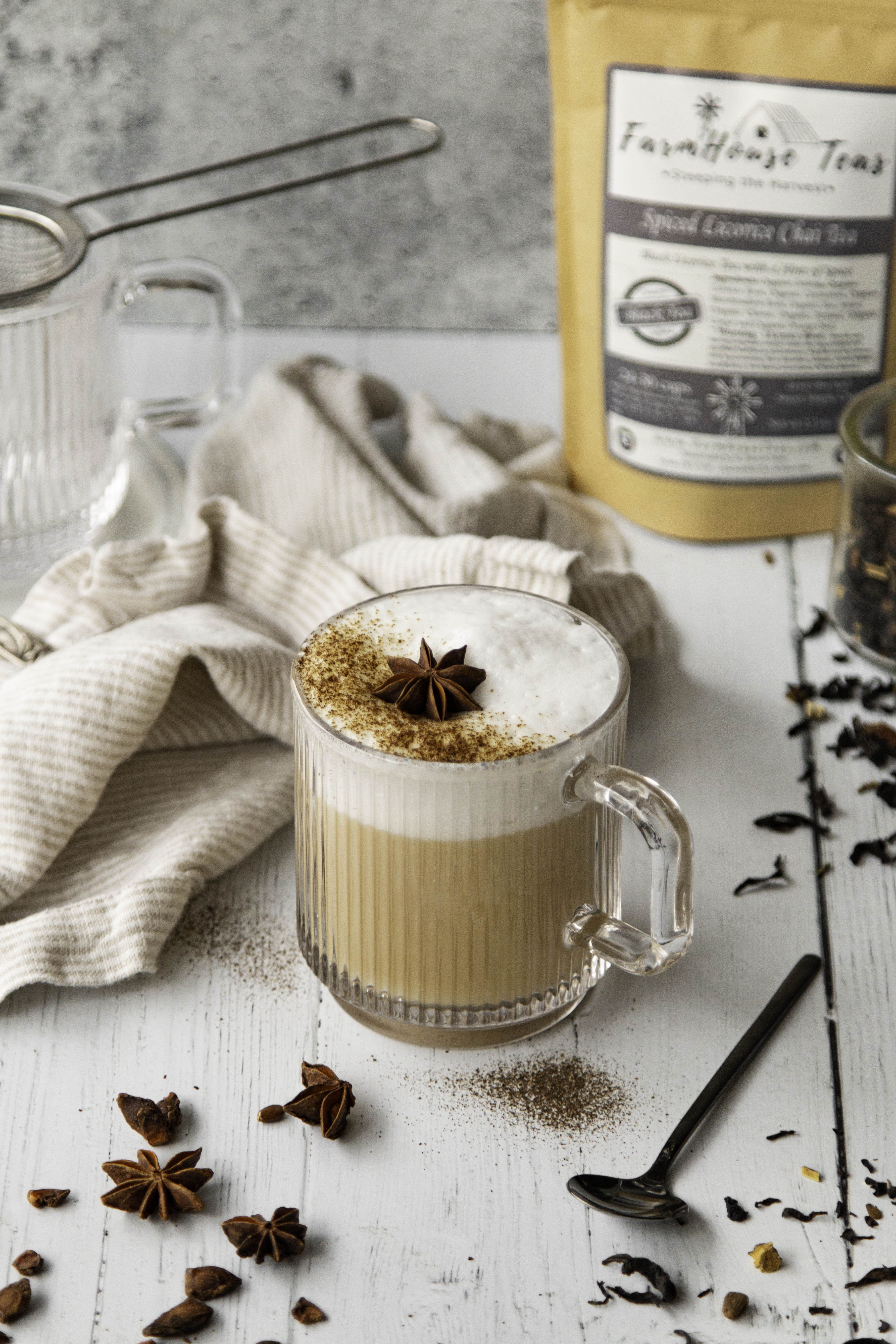 Spiced Licorice Chai – Loose Leaf Black Tea with Sweet Licorice