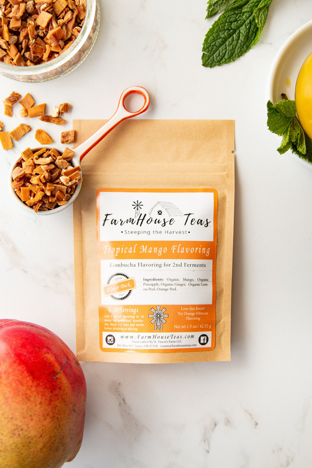 Tropical Mango | Kombucha Flavoring - Farmhouse Teas