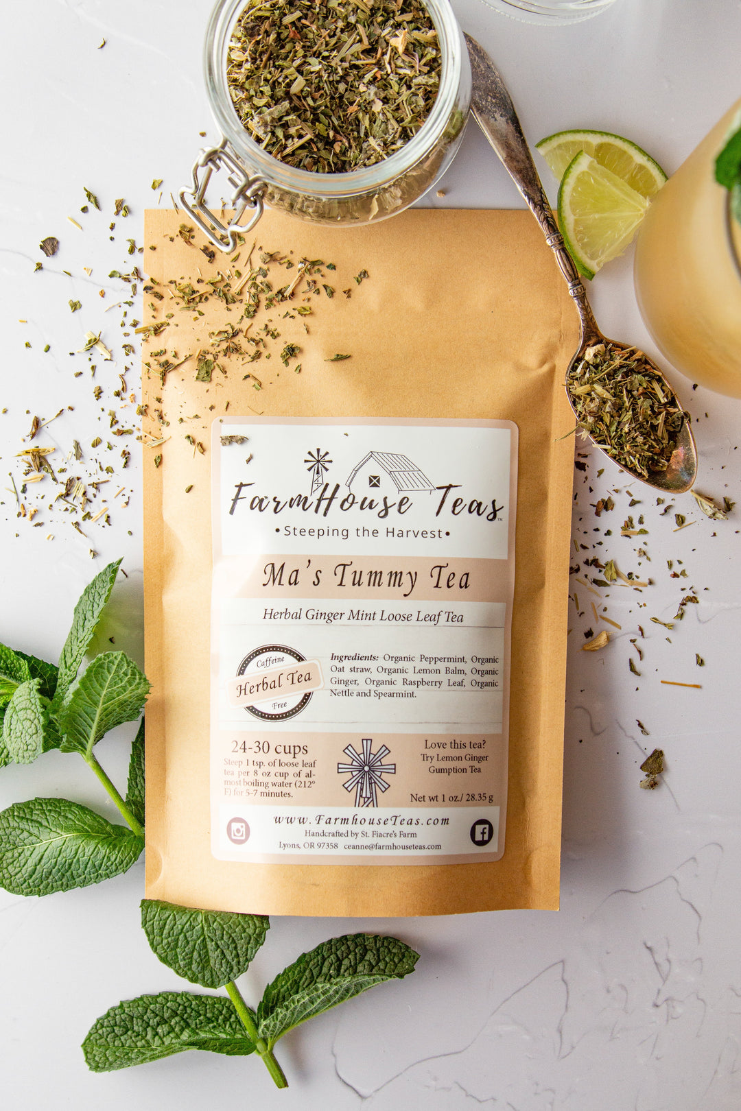 Ma's Tummy Organic Loose Leaf Tea