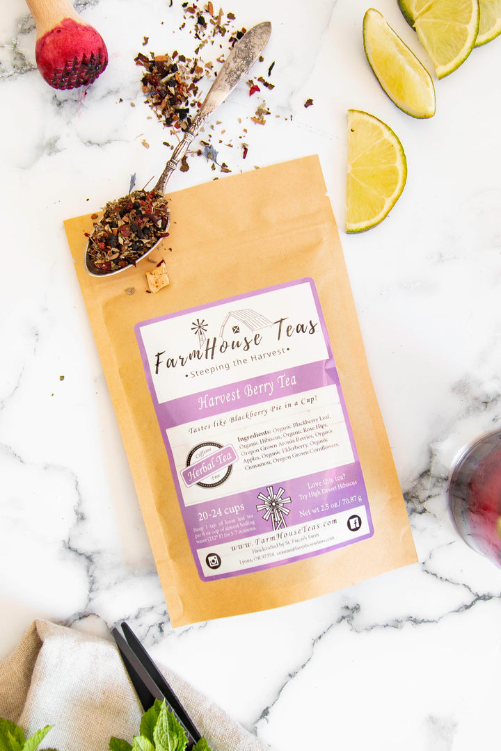 Harvest Berry Organic Loose Leaf Tea - Farmhouse Teas