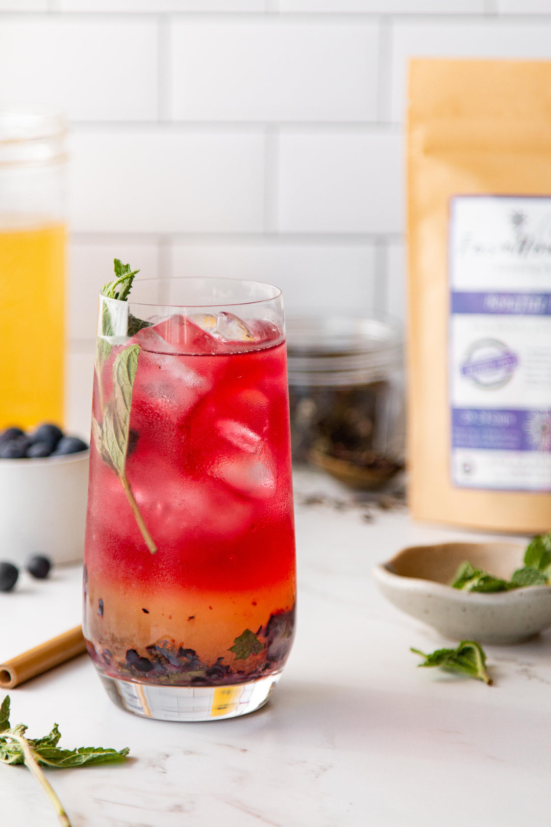 Bonafide Blueberry Green Tea - Farmhouse Teas