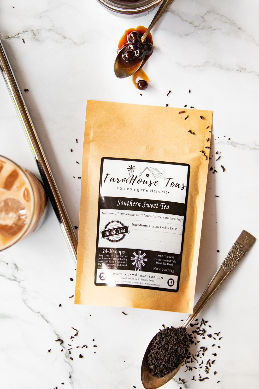 Southern Sweet Tea | Organic Loose Leaf Tea - Farmhouse Teas