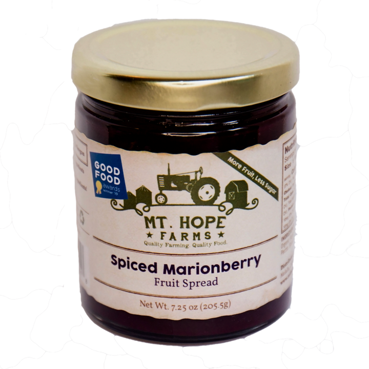 Spiced Marionberry Fruit Spread | Good Food Award Winner | Mt. Hope Farms - Farmhouse Teas