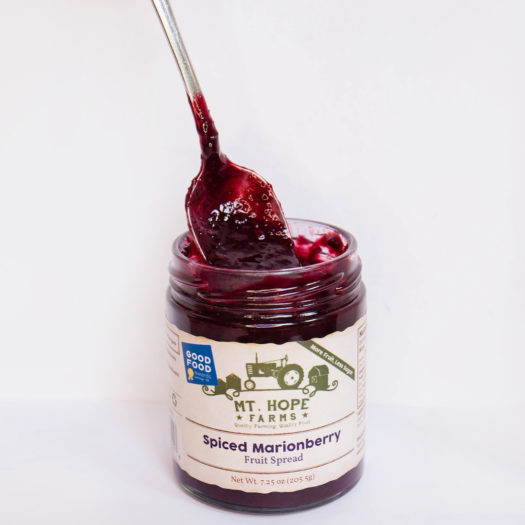 Spiced Marionberry Fruit Spread | Good Food Award Winner | Mt. Hope Farms - Farmhouse Teas