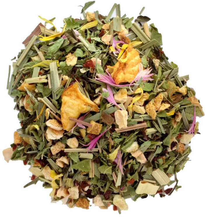 Lamplighter Lemonette Herbal Organic Loose Leaf Tea - Farmhouse Teas