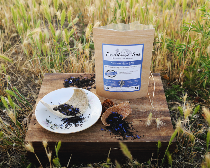 Southern Belle Grey | Organic Loose Leaf Tea - Farmhouse Teas