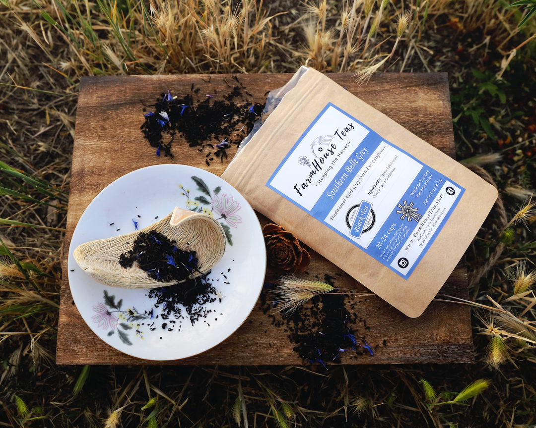 Southern Belle Grey | Organic Loose Leaf Tea - Farmhouse Teas