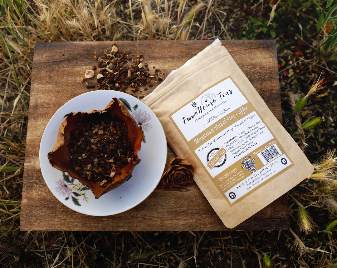 Mountain Hazel NOT Coffee® Organic Loose Leaf Tea - Farmhouse Teas