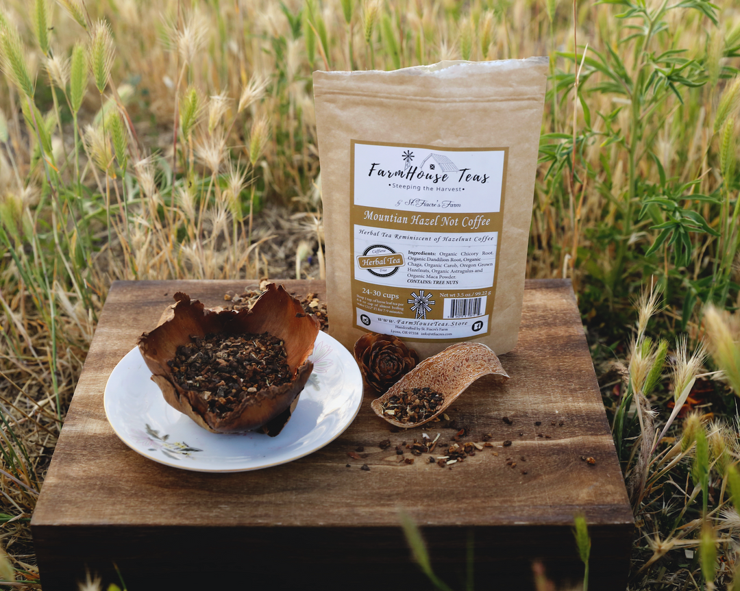 Mountain Hazel NOT Coffee® Organic Loose Leaf Tea - Farmhouse Teas
