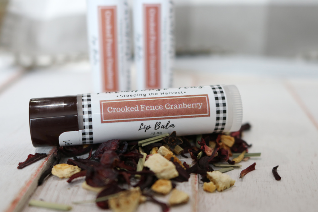 Crooked Fence Cranberry Lip Balm - Farmhouse Teas