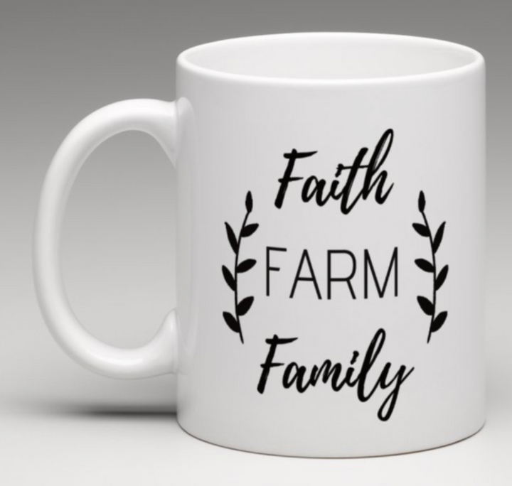 Faith Family Farm Mug - Farmhouse Teas