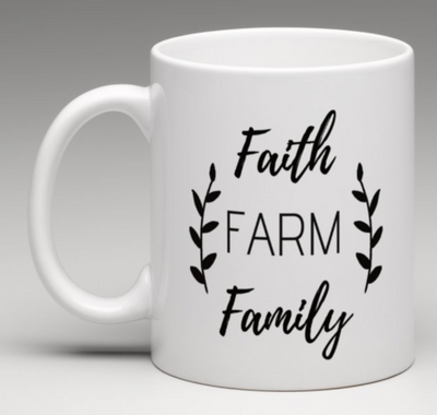 Faith Family Farm Mug - Farmhouse Teas