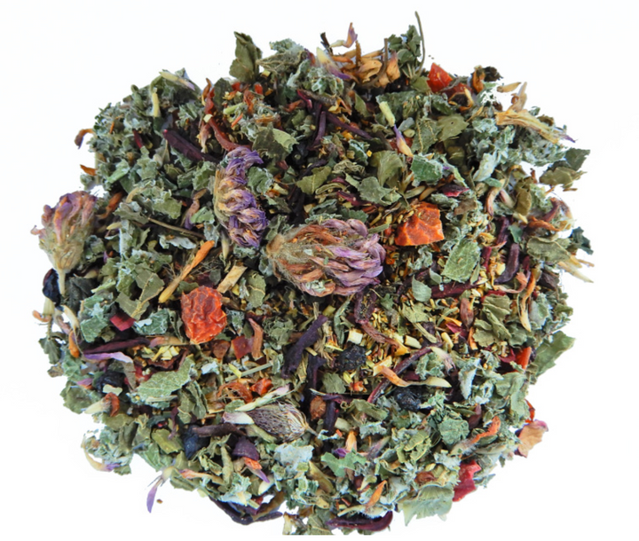 Farmer's Wife Raspberry Herbal Organic Loose Leaf Tea - Farmhouse Teas