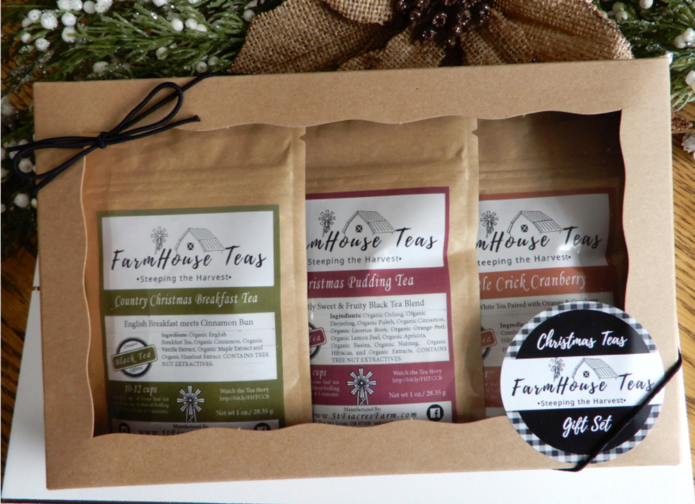 Country Christmas Teas Gift Set - Farmhouse Teas