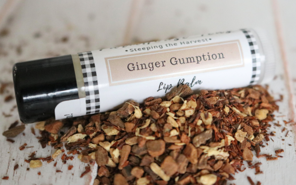 Ginger Gumption Lip Balm - Farmhouse Teas